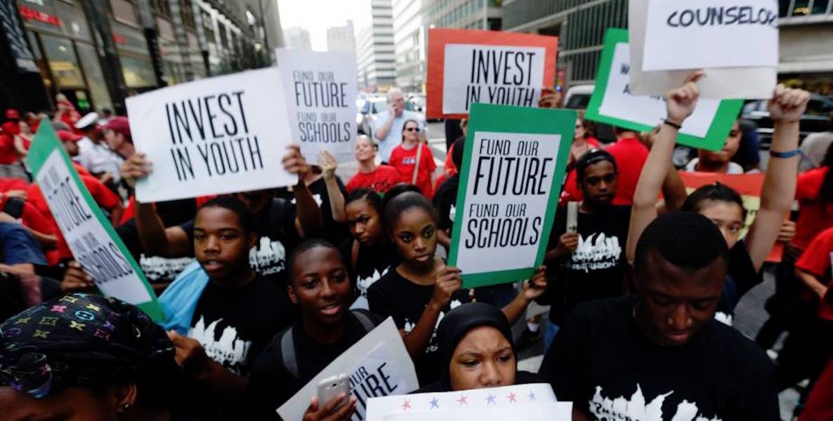 Philadelphia Student Union protest