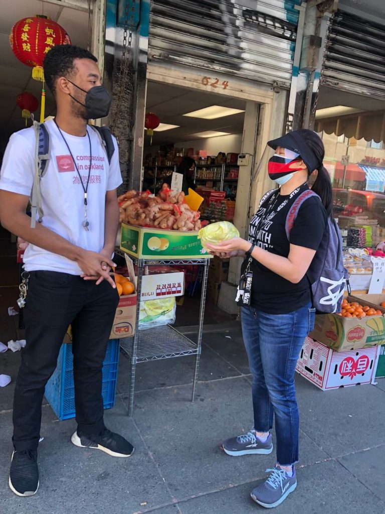Compassion in Oakland volunteers gather to help AAPI communities