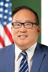 This photo of David Oh accompanies a guide to who's on Philadelphia City Council right now