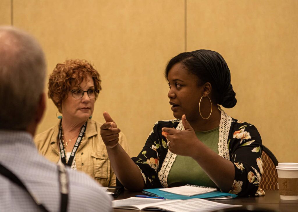 Everyday residents chime in on important issues in a Citizens Assembly meeting
