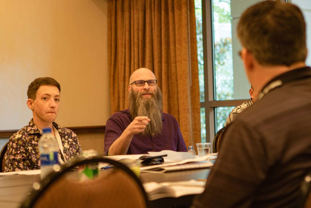 Everyday residents chime in on important issues in a Citizens Assembly meeting