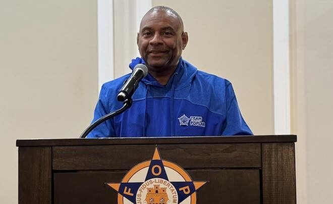 Roosevelt Poplar, president of the Fraternal Order of Police Lodge 5 (FOP).