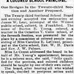 Caroline LeCount newspaper clipping