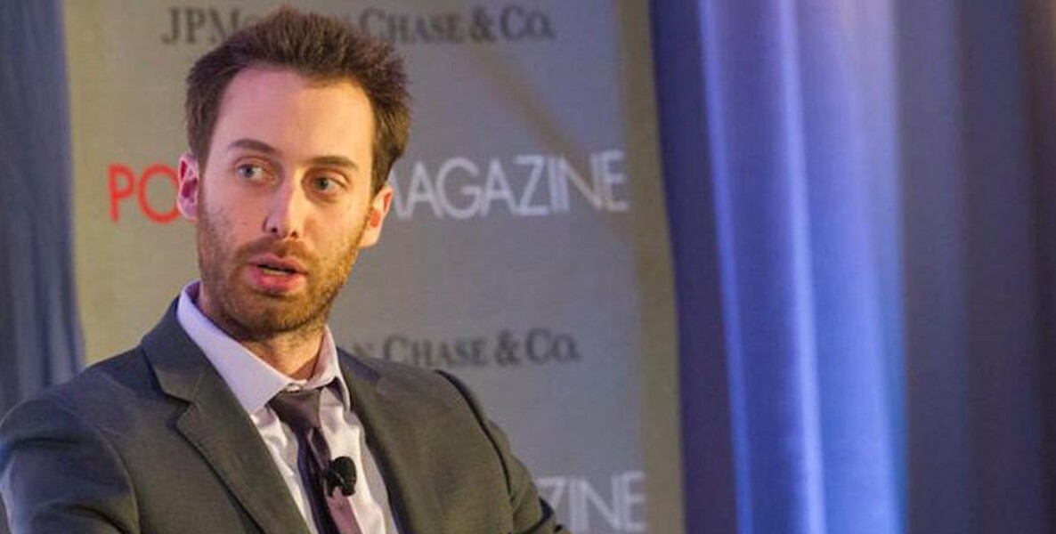 South Orange, N.J. Mayor Alex Torpey (right) responds to a question from Politico's Garret Graffis during a panel titled "Cities as Incubators: Why everywhere wants to be the next Silicon Valley?" during Politico's What Works Summit, at the Longview Gallery in Washington, DC., Wednesday, December 3, 2014. (Photo Rod Lamkey Jr.)