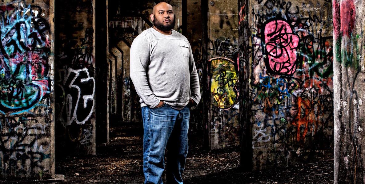 Portrait of El Sawyer, creator of Pull of Gravity, by Jared Gruenwald