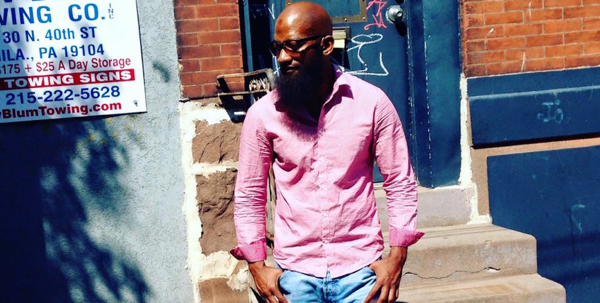 Will Little gave out gun locks at Jazz U Up in South Philly