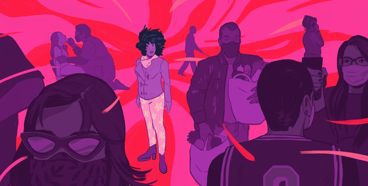 Vibrant illustration depicts racial equity rapid response teams