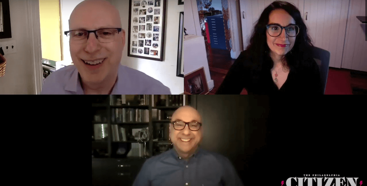 Ali Velshi, Roxanne Patel Shepelavy and Larry Platt during a virtual event