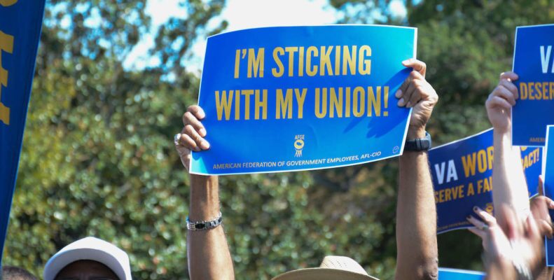 This photo accompanies an opinion piece about how important the 2021 election in Pennsylvania is for labor unions in the state