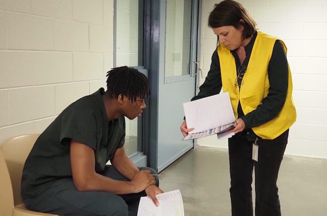 Getting ready to vote in Denver, CO.