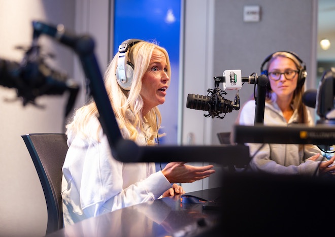 Hammond and Kelce on 94 WIP.