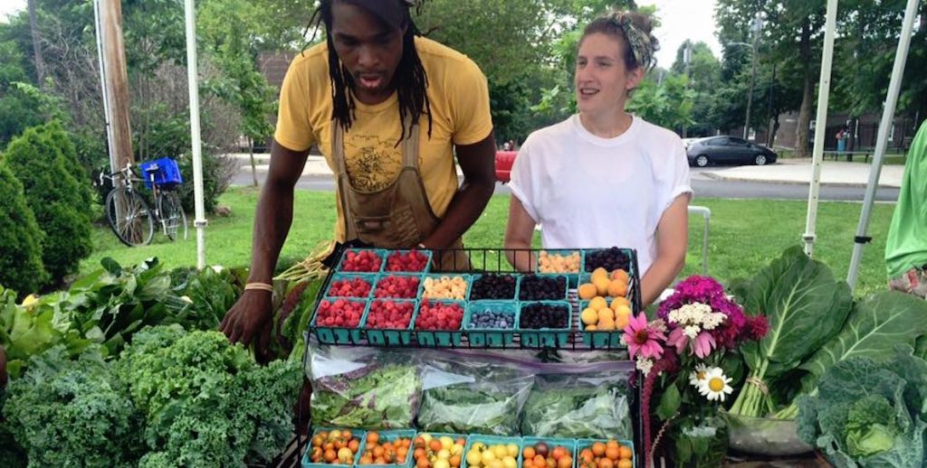 Photo: Community Farm at Bartram’s Garden farm stand