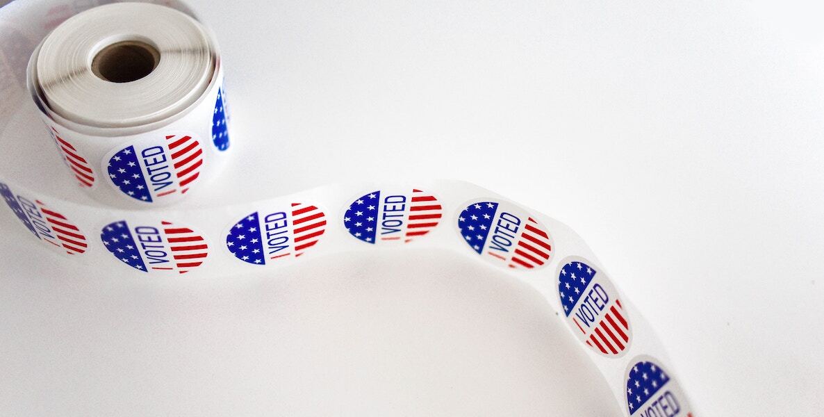 Roll out the voting stickers. A new election reform bill in Pennsylvania will likely increase voter turnout in future elections.