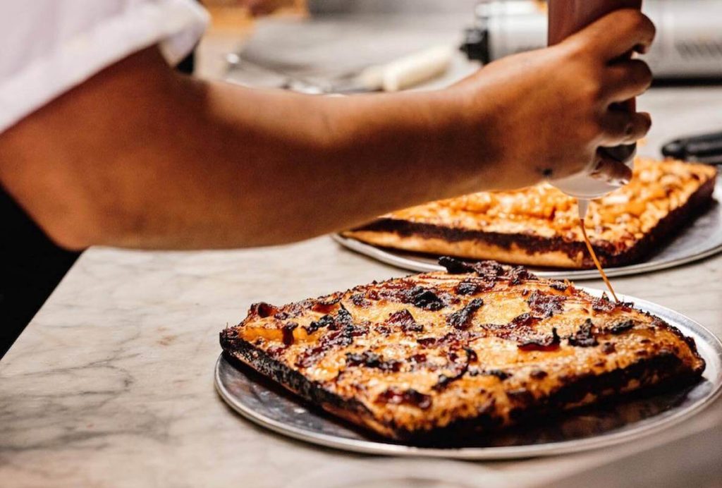 Order pizza from Down North Pizza for takeout