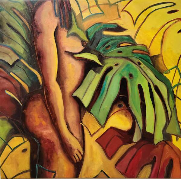 A painting by Dara Haskins