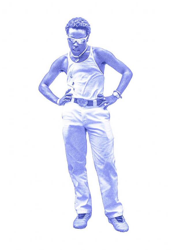 A work by Kenyssa Evans, Philadelphia artist