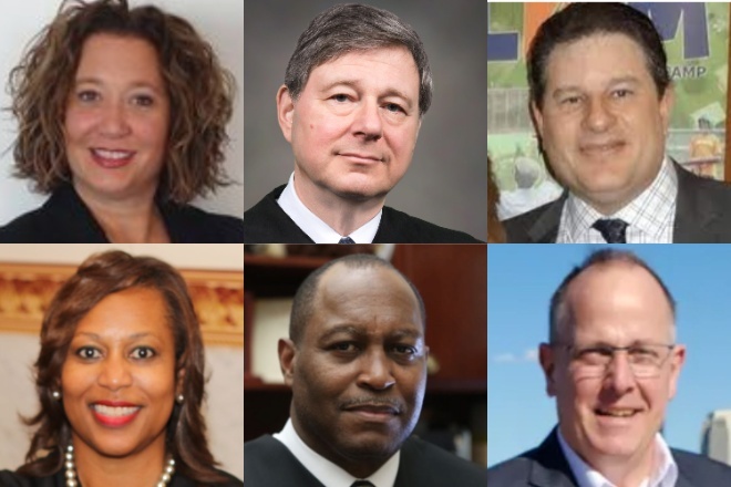 Six Philadelphia Municipal Court Judges up for a retention vote on November 7, 2023
