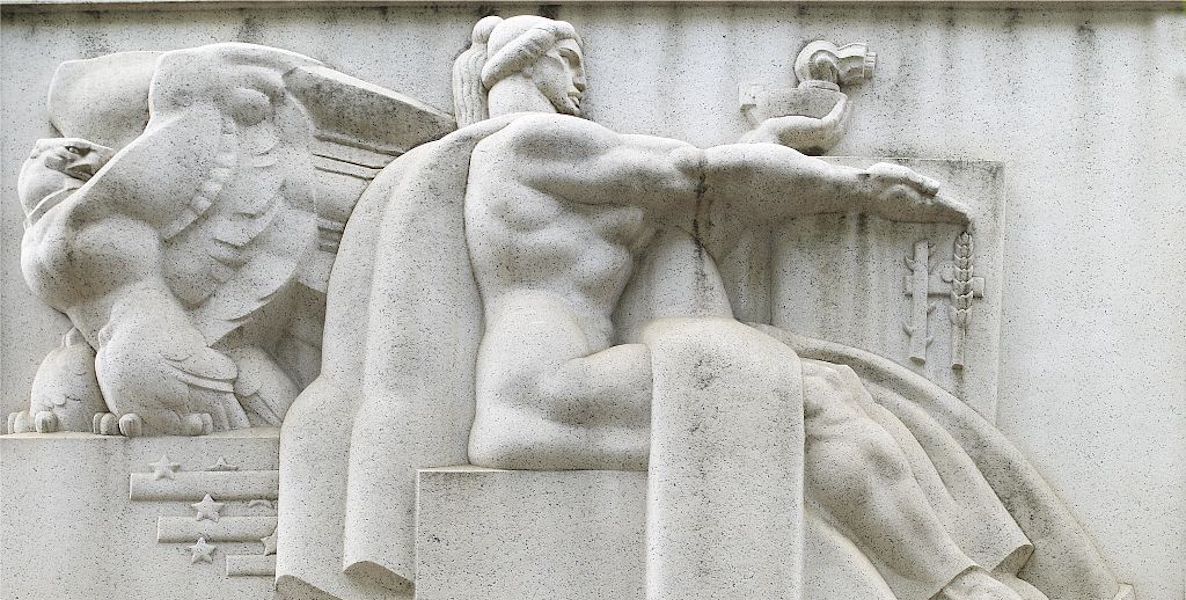 Finally A Hero: "Justice" via Library of Congress