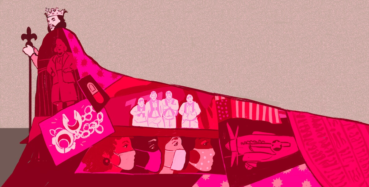 An illustration of the Alfred Plan shows how conspiracies can run rampant in the Black community