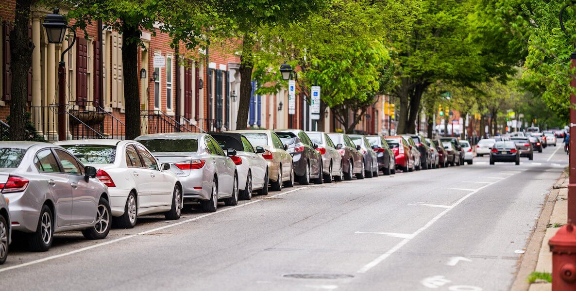 Parking in Rittenhouse Square Philadelphia