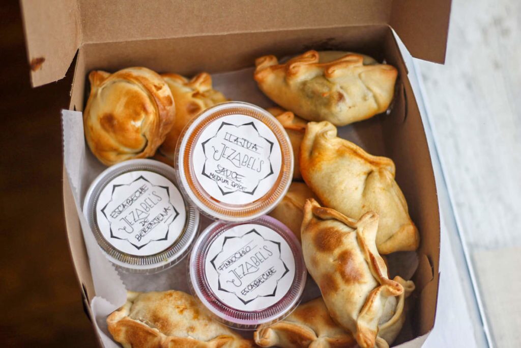 Empanadas from Jezabel's Argentine Bakery in Philadelphia