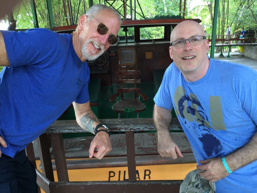 Pat Croce and Larry Platt