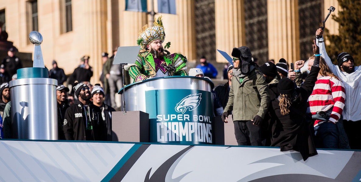Philadelphia Eagle Offensive Lineman Jason Kelce