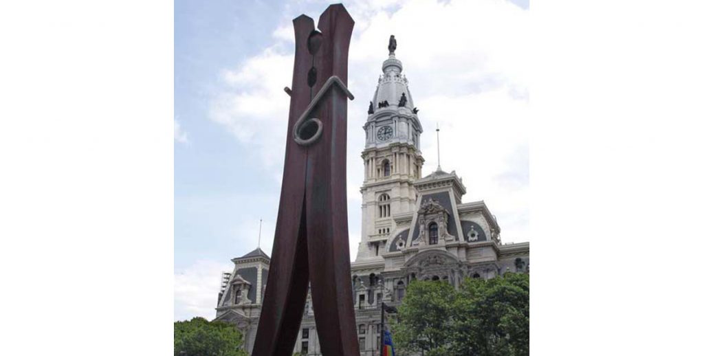 The Clothespin by Claes Oldenburg