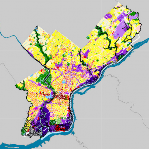 Open data rendering of Philadelphia's zoning. Via phila.gov