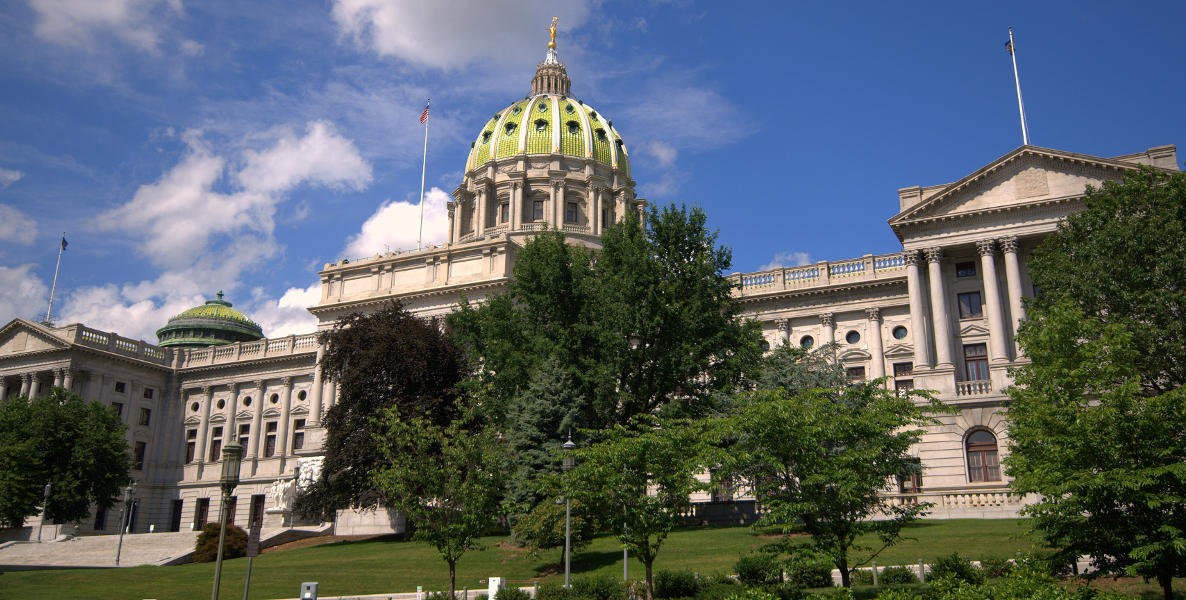 PA state capitol, Pennsylvania Budget Jeremy Nowak header image