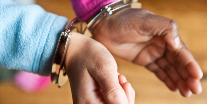 student discipline zero tolerance header handcuffs kevin bethel