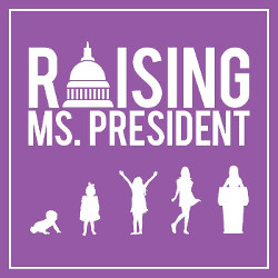 Raising Ms. President logo, Girls on the Run Philadlephia
