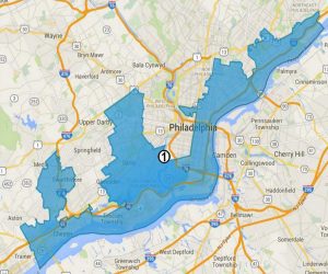 PA's 1st Congressional District - Gerrymandering