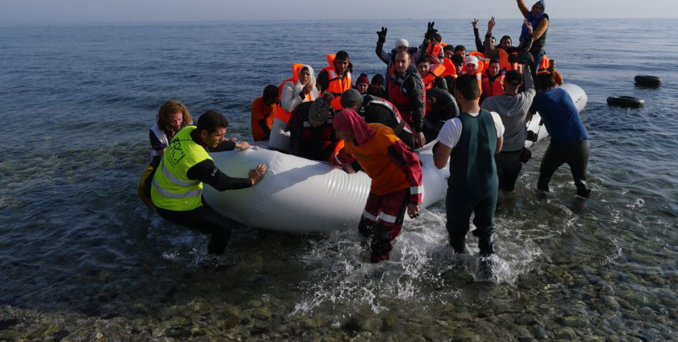 turning refugee boats into backpacks