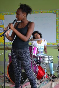 Girls Rock Philly student