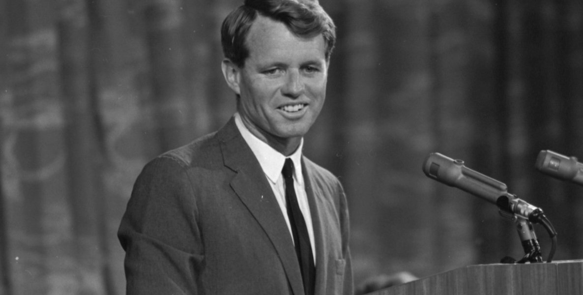 Robert Kennedy appearing before Platform Committee in 1964