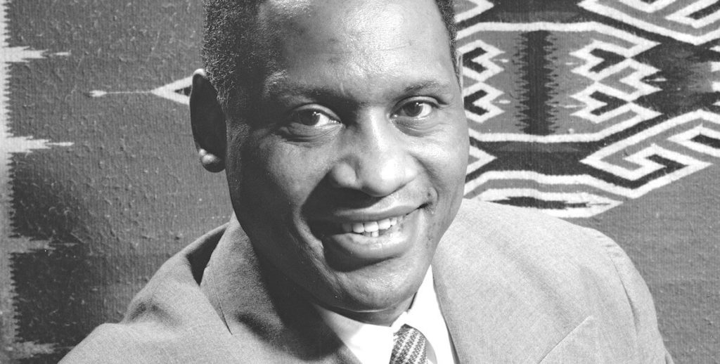 Paul Robeson, the singer, actor and political activist