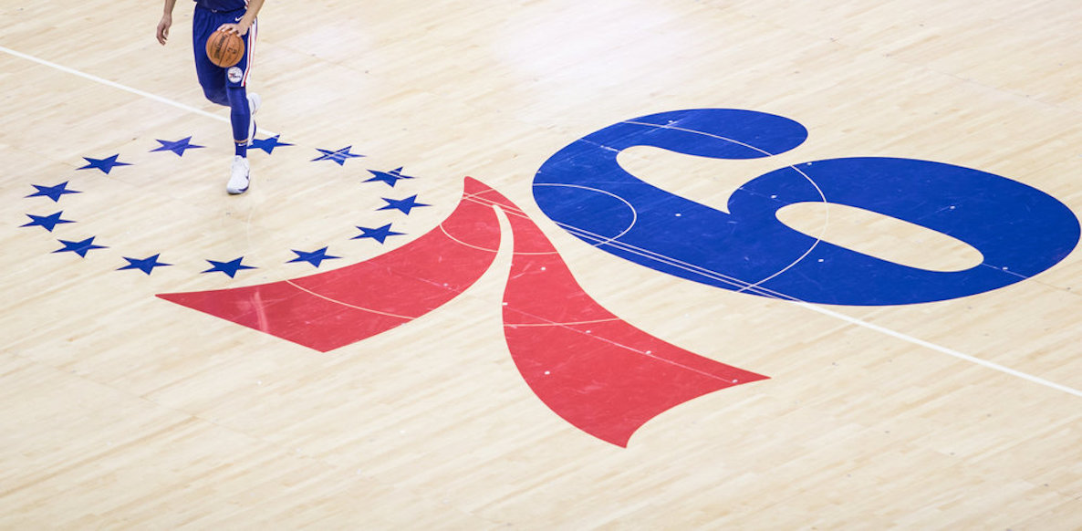 76ers to use 'snake' logo at center court for playoffs
