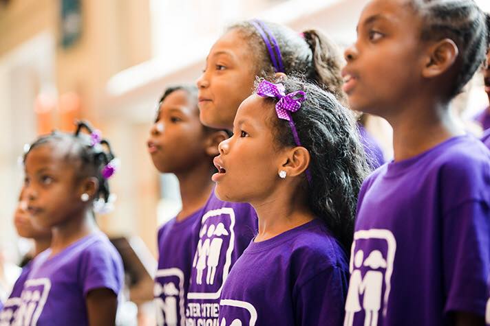 The Sister Cities Girlchoir convenes members from Philadelphia and New Jersey