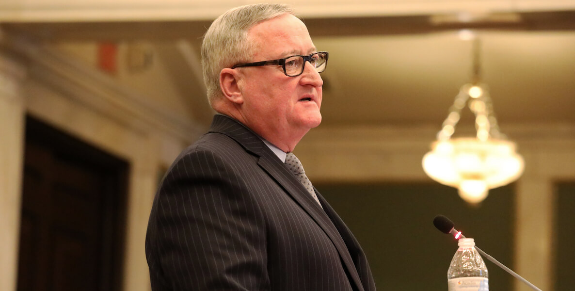 Mayor Kenney delivers a budget address, which requires a revamped version after the coronavirus pandemic.