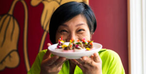 This photo of Kalaya owner Chutatip 'Nok' Suntaranon accompanies an article about the best women-owned restaurants in Philadelphia