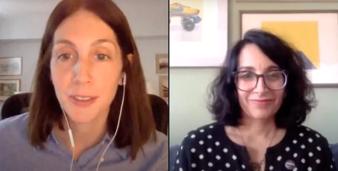 Liz Moore, author of Long Bright River, engages in a virtual book club discussion with Roxanne Patel Shepelavy, co-executive editor of The Philadelphia Citizen.
