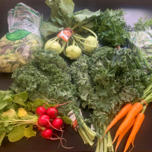 Some of the produce that shows up in boxes at Philadelphians' front doors during Covid-19