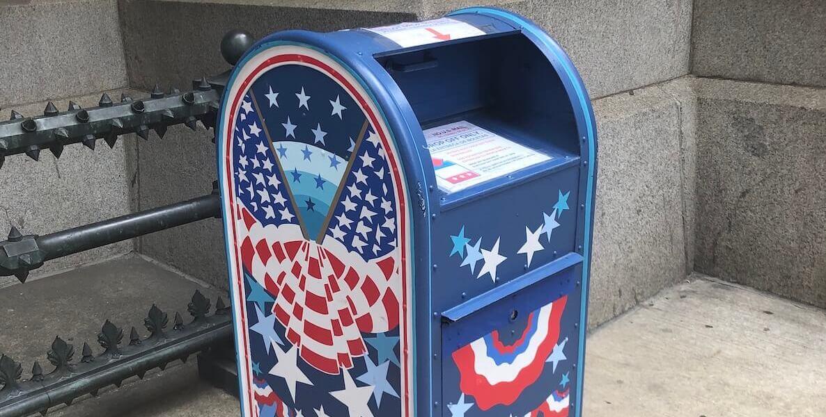 Voters can drop their mail-in ballots in drop boxes located around Philadelphia