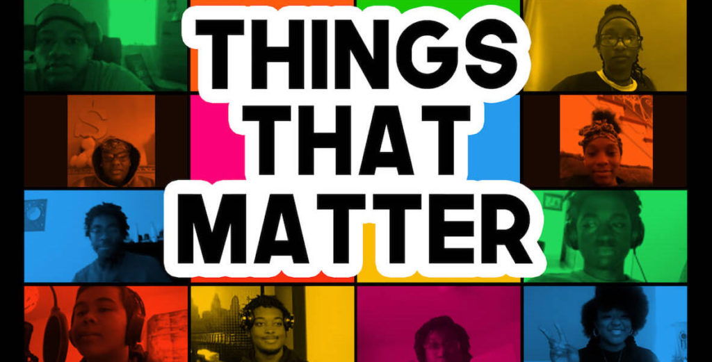 The album art from Hill-Freedman World Academy’s fourth album, Things That Matter