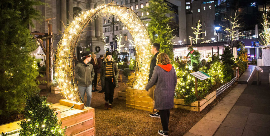 Wintergarden at Dilworth Park Philadelphia