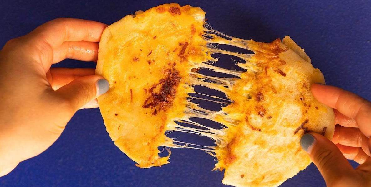 Order cheesy pupusas from El Merkury for takeout