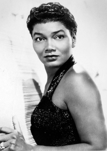 Singer, actress and humorist Pearl Bailey