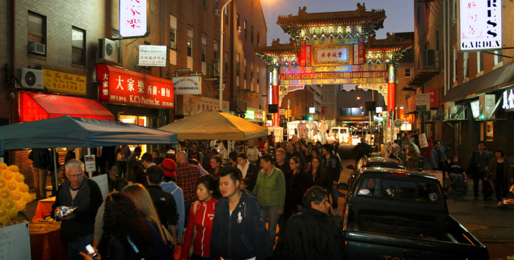 The Night Market in Chinatown Philadelphia