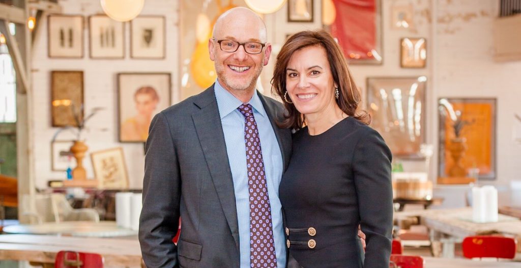 Philanthropists and art collectors Michael Forman and Jennifer Rice